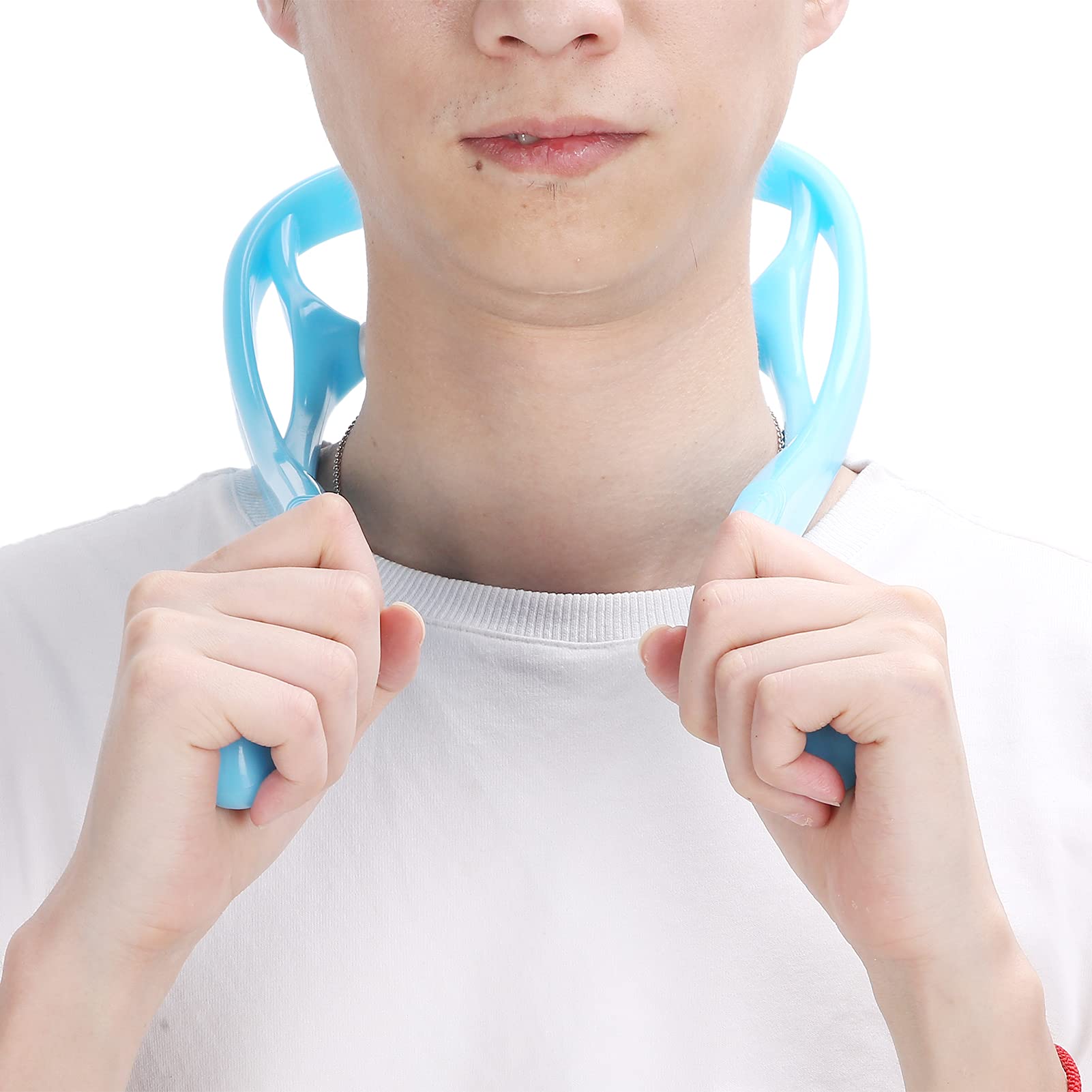 AMONIDA Herramienta de Masaje de Cuello para Alivio de Tejido Profundo,