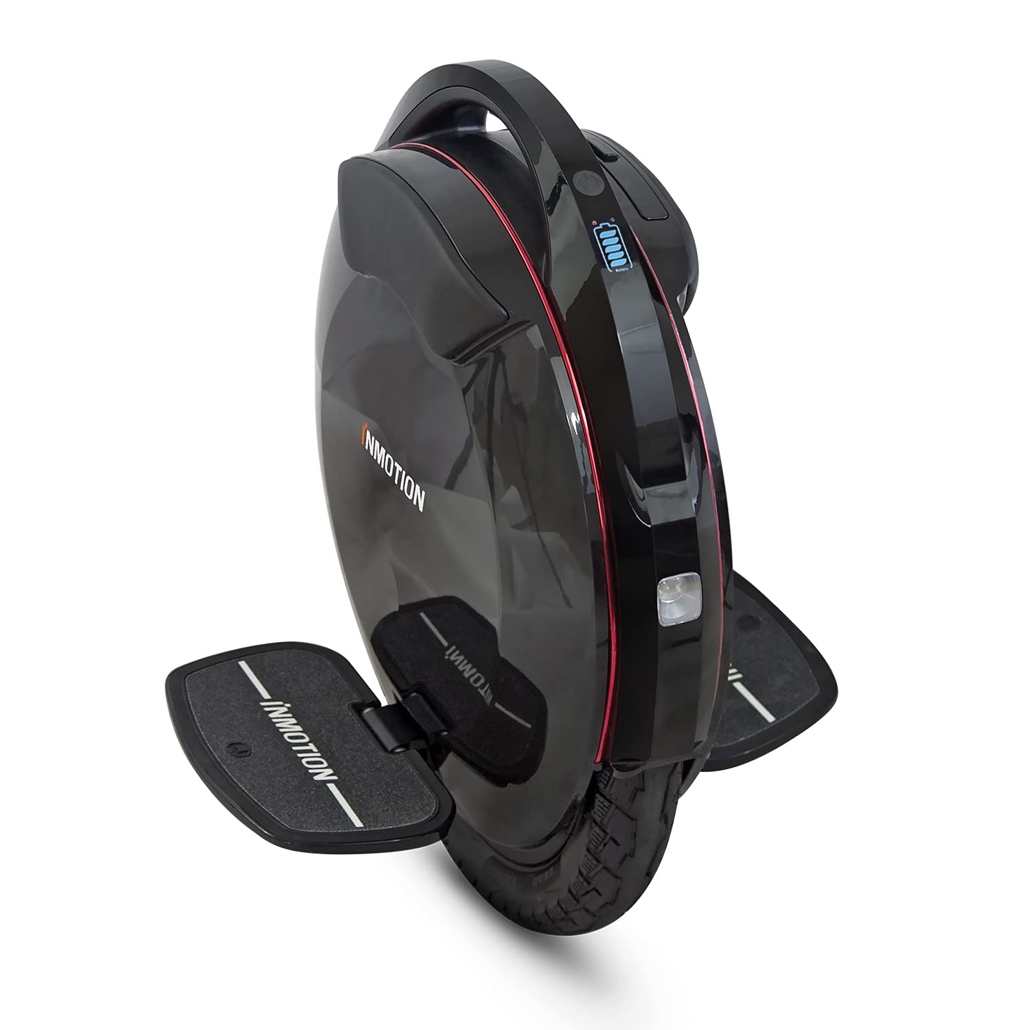 Inmotion Monociclo Electrico V8S, Adulto, Negro, Motor 1000W, Autonomia de hasta 70km, Velocidad Limitada 25km/h, Neumatico Inflable 16''