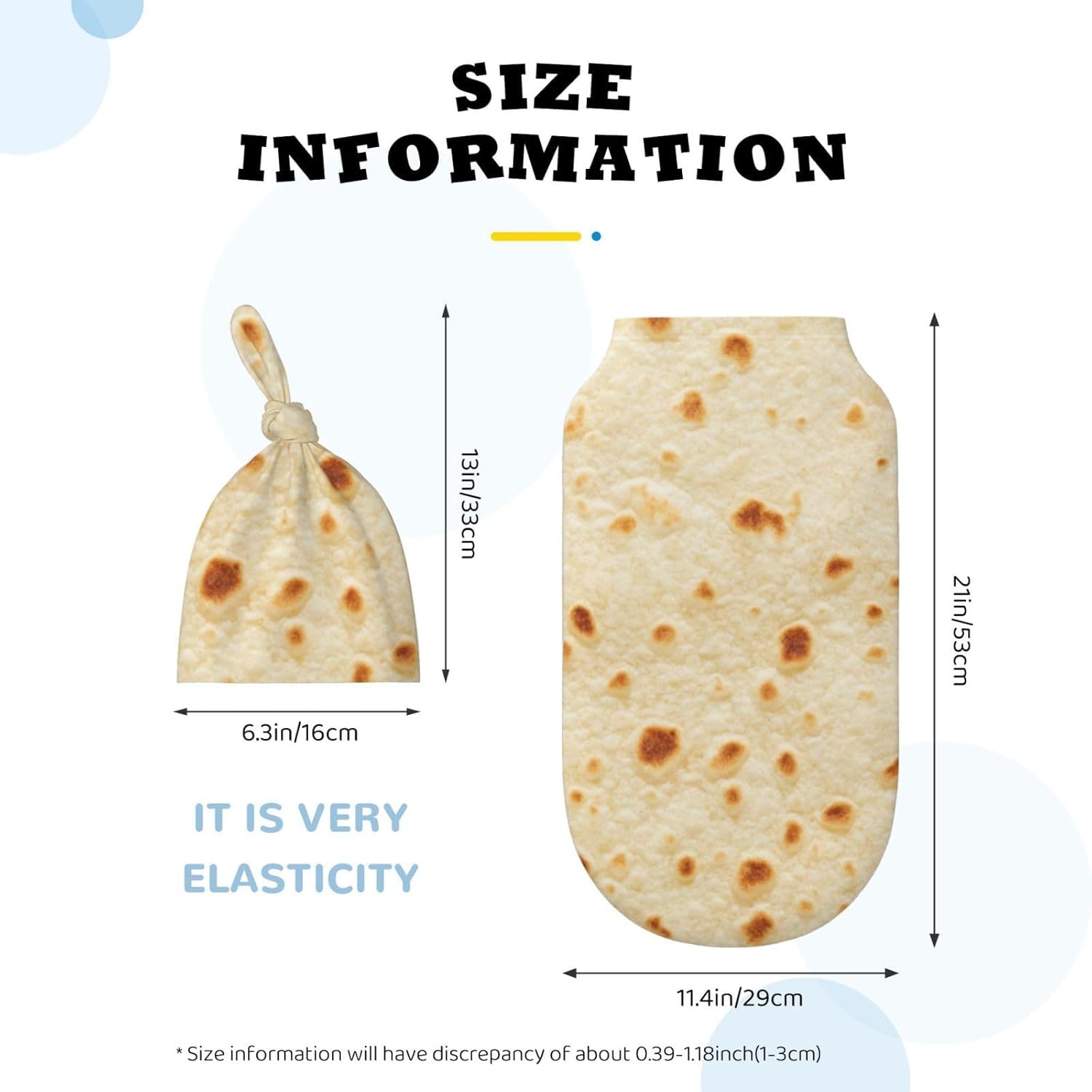 Tortilla Swaddle Blankets Newborn Receiving Blanket Burrito Baby Swaddle Wrap Soft Sleeping Sack for Baby Girls Boys - Image 3