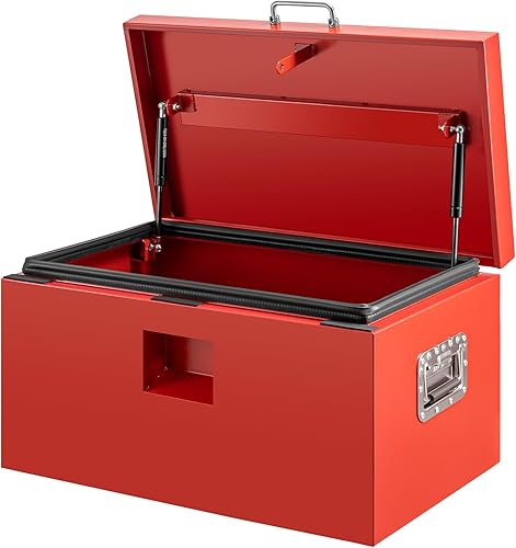 Caja de herramientas de caja de herramientas de 30 pulgadas de largo x 15 pulgadas de ancho x 15 pulgadas de alto, caja de herramientas de metal