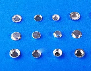 10 Pcs Aluminum Crucible/DSC Thermal Analysis Sample Dish/Thermal Analysis/TG/Differential Heat/Resistance/Sample Dish, Micro Aluminum Crucible (Flat Base 40ul - 6 * 1.7mm)