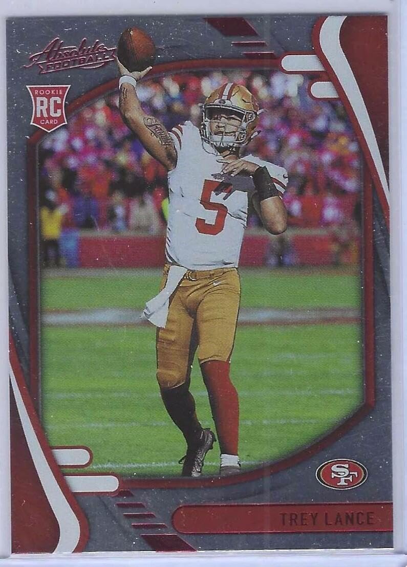 Trey Lance 2021 Panini Absolute Foil Rookie Rc #103 - Football Cards