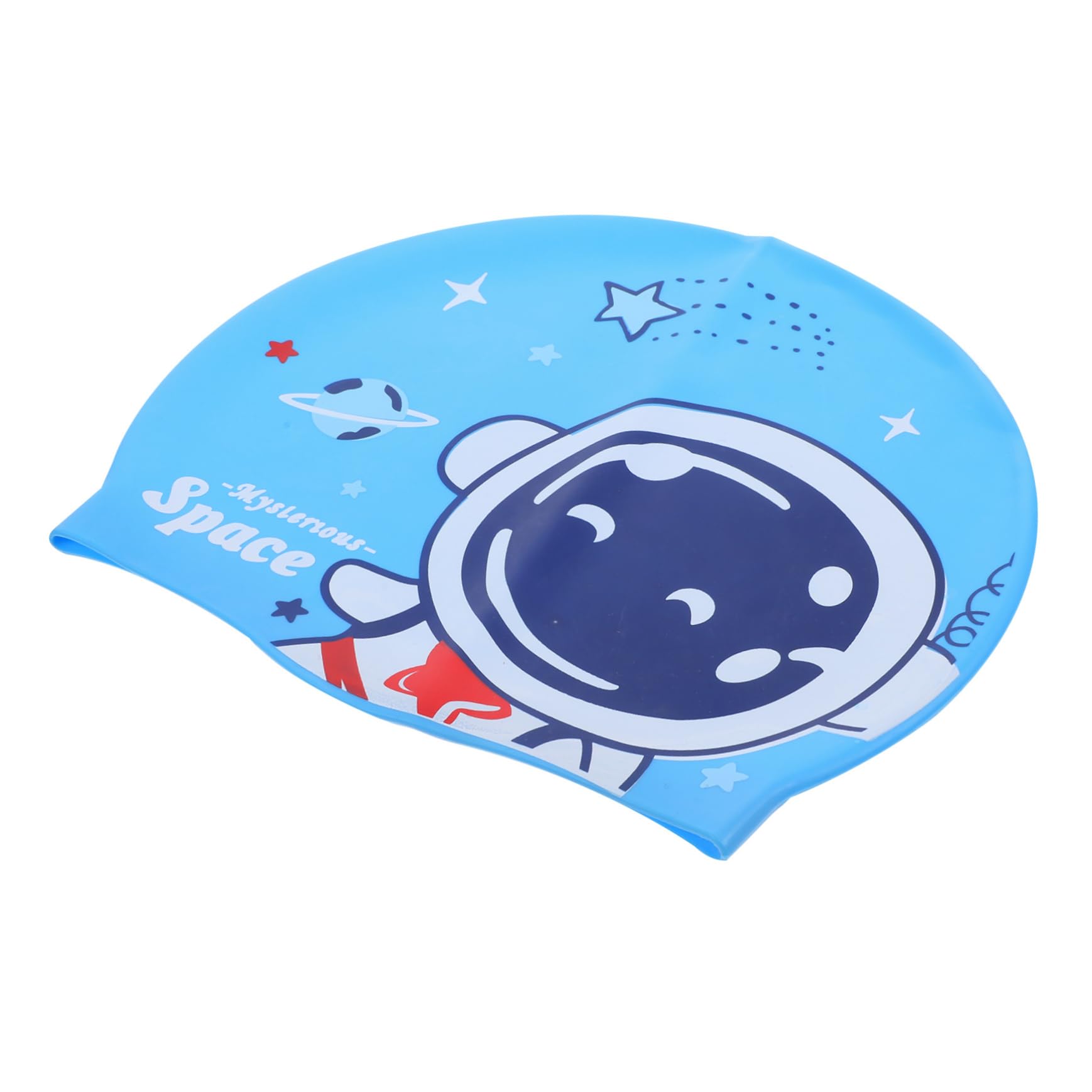 INOOMP Cuffia da nuoto in silicone per bambini cuffie impermeabili piscina cuffia piscina impermeabile cappelli da bagno per bambini cuffie da nuoto cuffia da bagno per bambini Blue