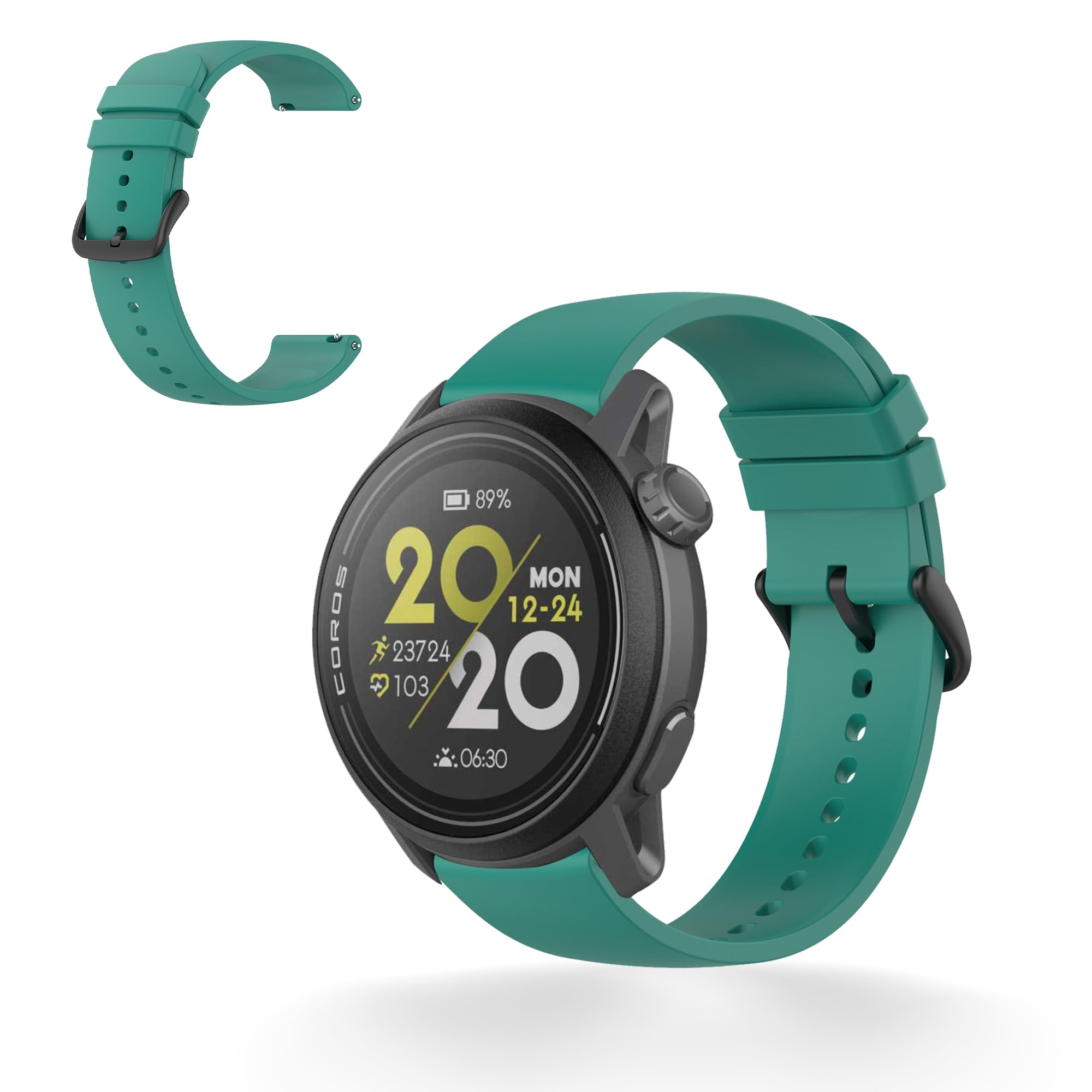 Amazon.co.jp: [KONXISA] For COROS PACE Pro/PACE 3 用 バンド ベルト 