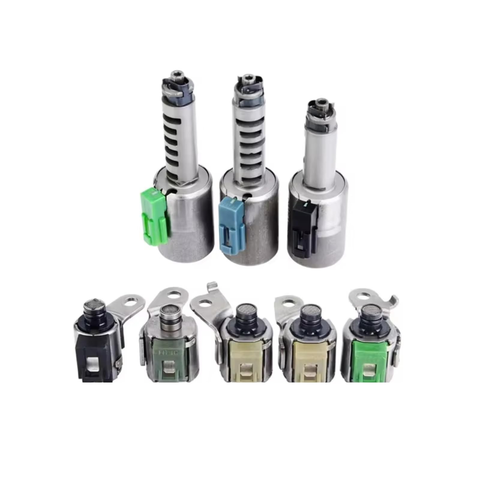 Caqrbcx One Color Vehicle Control Solenoid Valve Compatible With Nissan For Altima 2005 2006 V6 3.5L Car Transmission Solenoid Accessories Aw55-51Sn