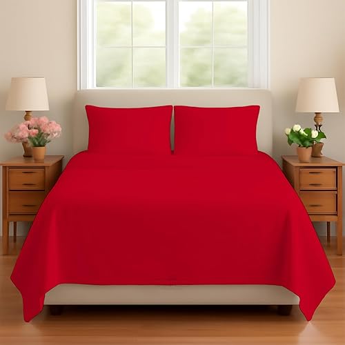 Miniatura 22 de Juego de 4 piezas para sofá cama, 100% algodón de 400 hilos, sábana bajera con bolsillos profundos, suave, sin arrugas y transpirable, calidad de