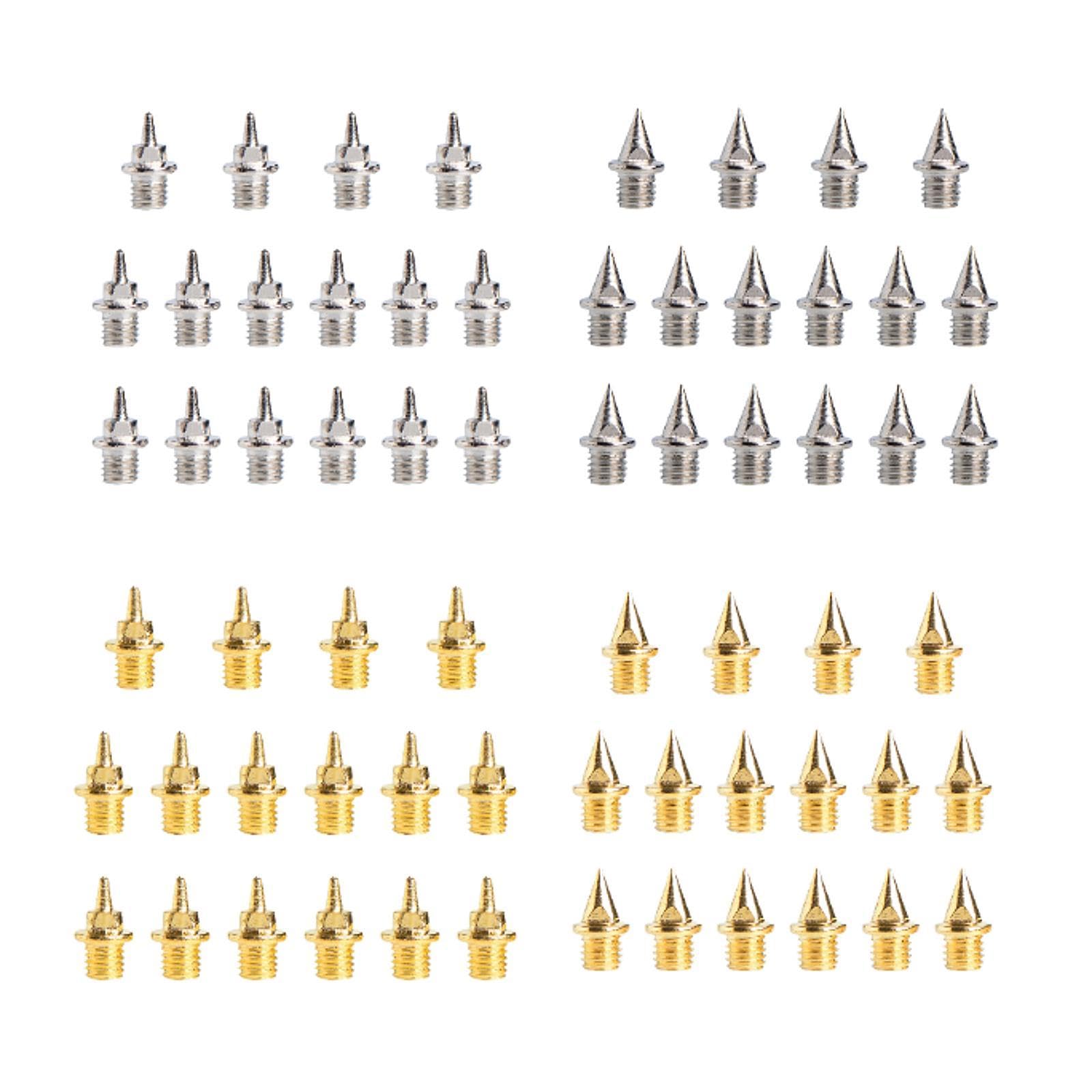 16 Pieces Replacement Spikes for Track Shoes 7 mm for Short Distance Running Silver Short Nails | Sporting Goods | Outdoor Sports | Track & Field-image-30