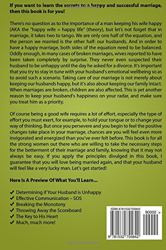How to Be a Good Wife and Keep Your Husband Happy: An Essential Guide to Being the Perfect Wife and Having a Happy Marriage