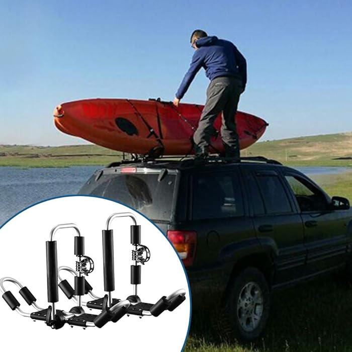Buy PaNt Kayak Roof Rack 4 in 1 Foldable Rooftop Kayak Roof Rack Sets