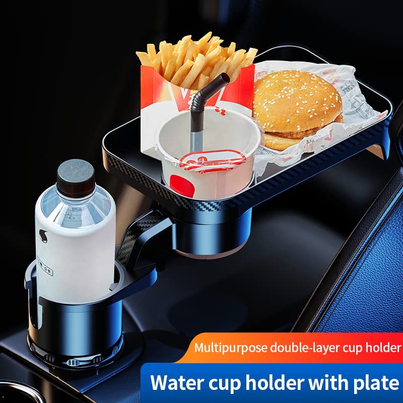 Bandeja Expandible Portavasos para Auto 2 en 1 miniatura 2