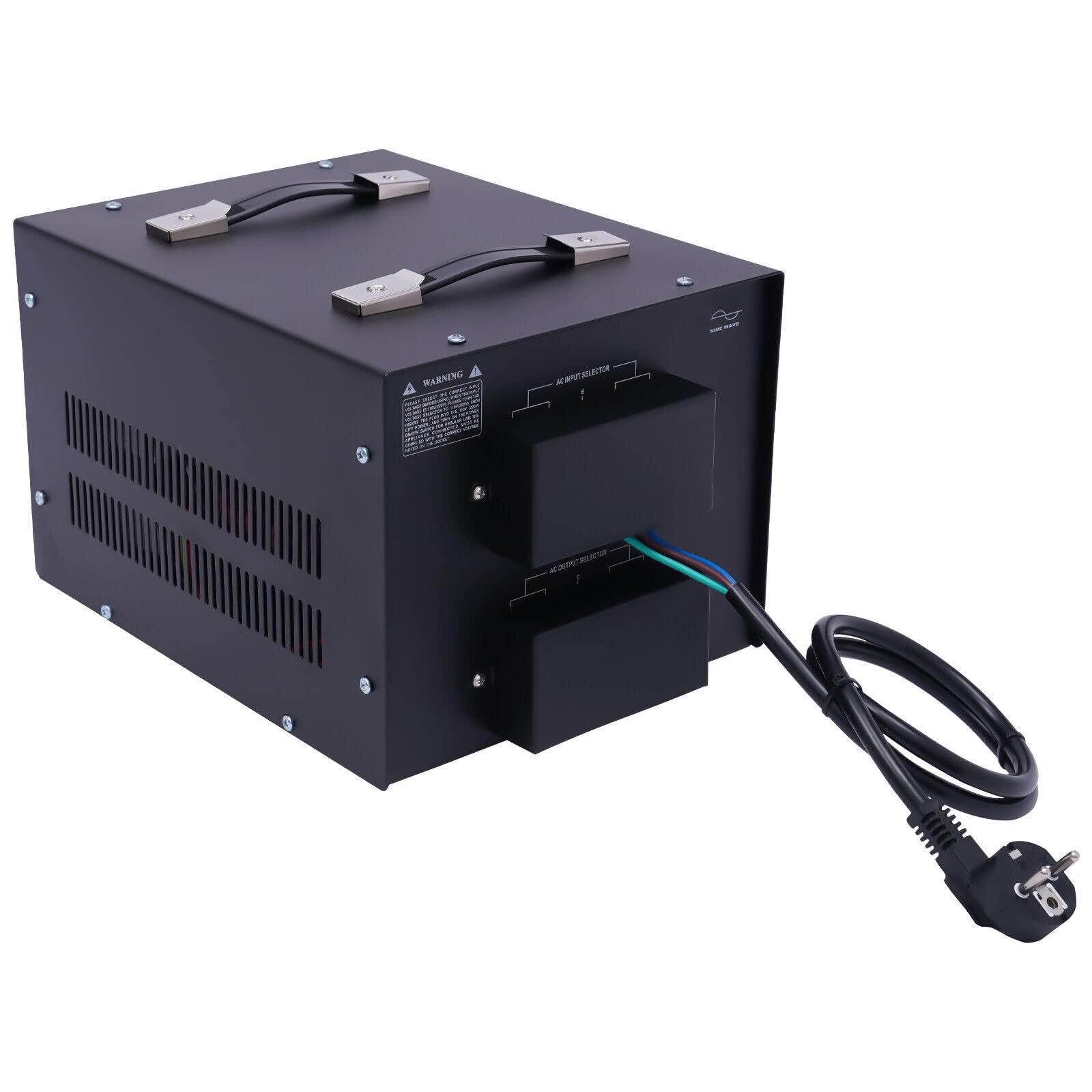 Trasformatore di tensione da 5000 W, trasformatore da 220 V 110 V Boost/Buck, convertitore di tensione toroidale per dispositivi elettrici ed elettronici.