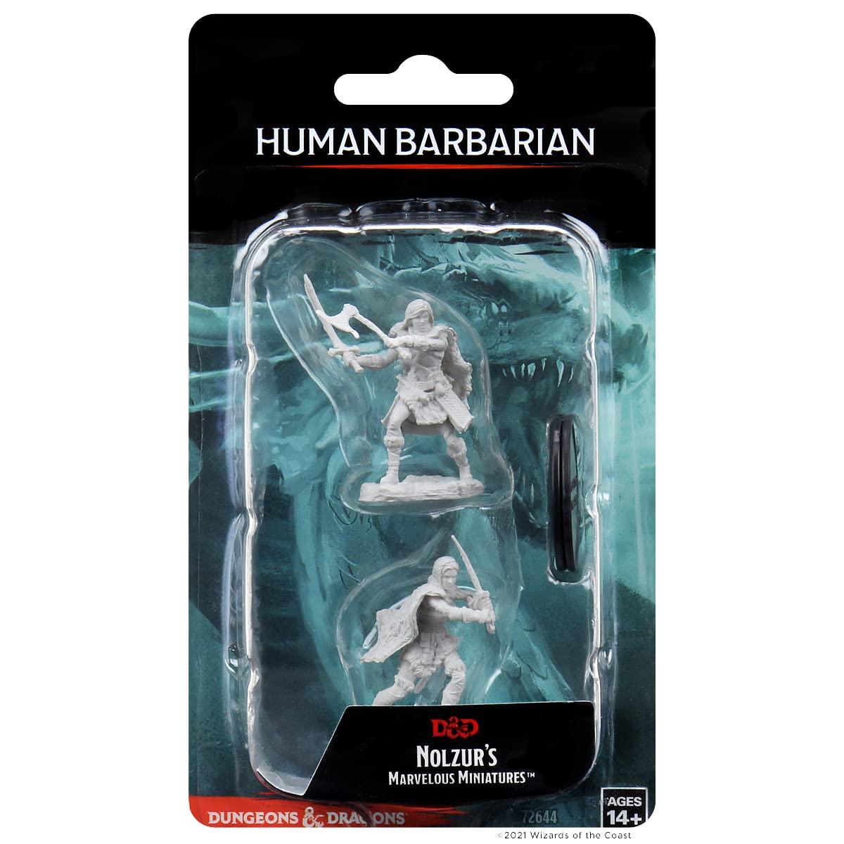 Dungeons & Dragons: Nolzur's Marvelous Unpainted Minis: Human Female Barbarian