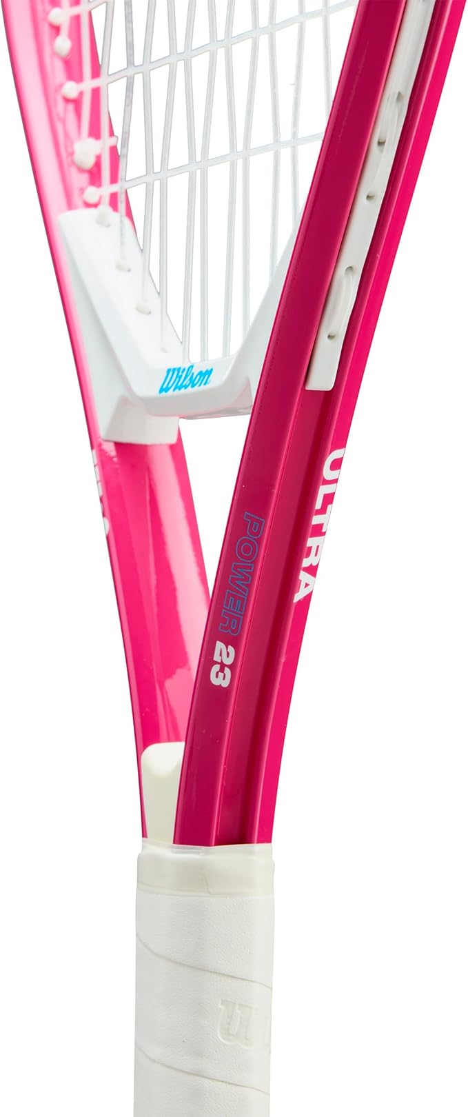 Raqueta de Tenis Junior Wilson Ultra Power 23" - Rosa/Blanco/Azul miniatura 6