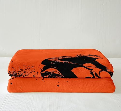 Miniatura 4 de Castle Fairy Manta de forro polar con estampado de motocross Racer, manta de cama para sofá o cama, manta de deportes extremos, suave, cálida,
