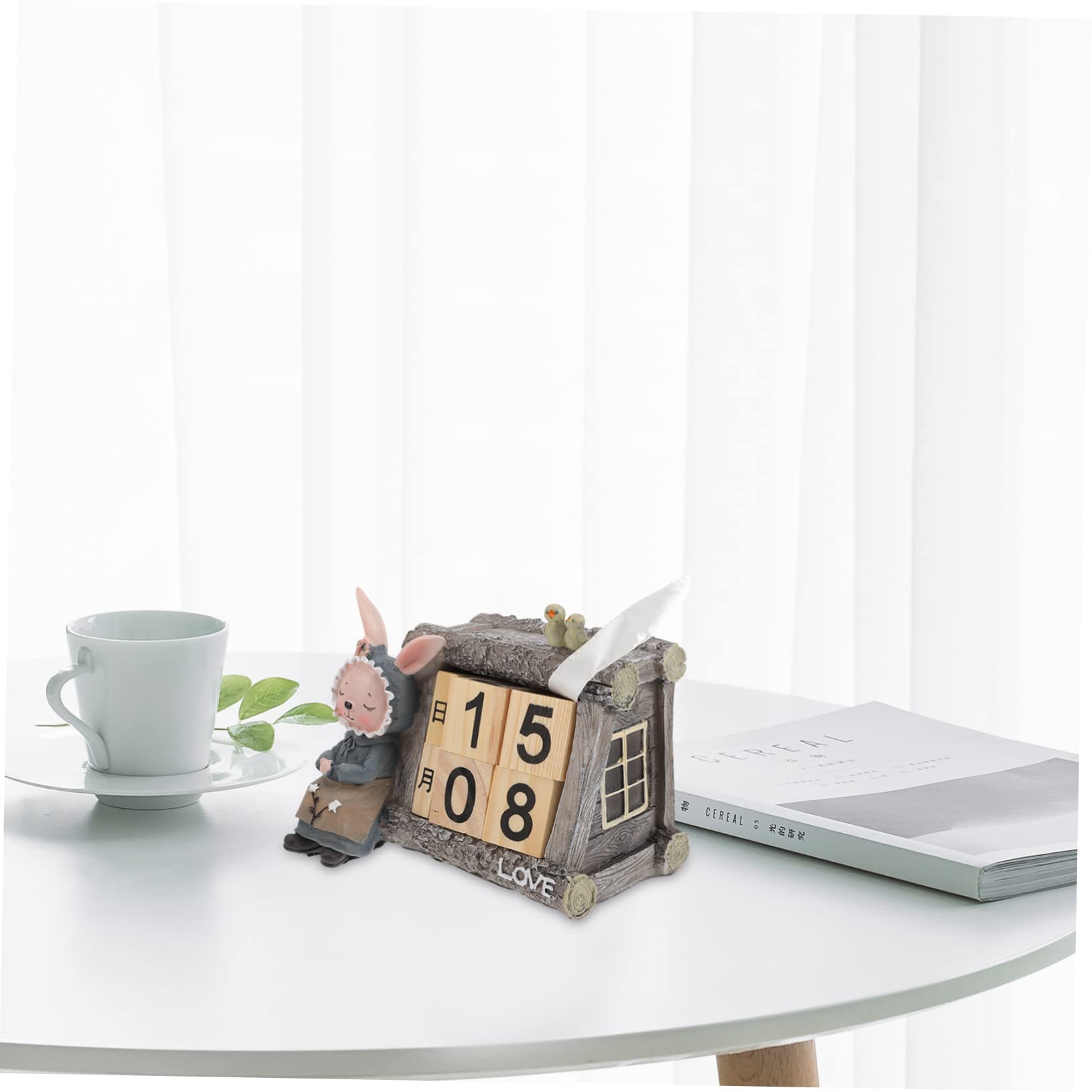 4 pezzi Calendario Decorazioni per la tavola di nozze Finiture in legno Decorazioni per matrimoni rustici Decorazioni per la casa rustiche Decorazioni per la cerimonia di nozze Decorazioni da tavolo