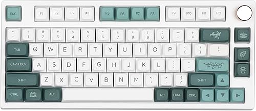 Botanic Garden 138 Keys PBT XDA Profile Keycaps Set for Mechanical Gaming Keyboard, Compatible with Cherry Gateron Kailh Otemu MX Structure