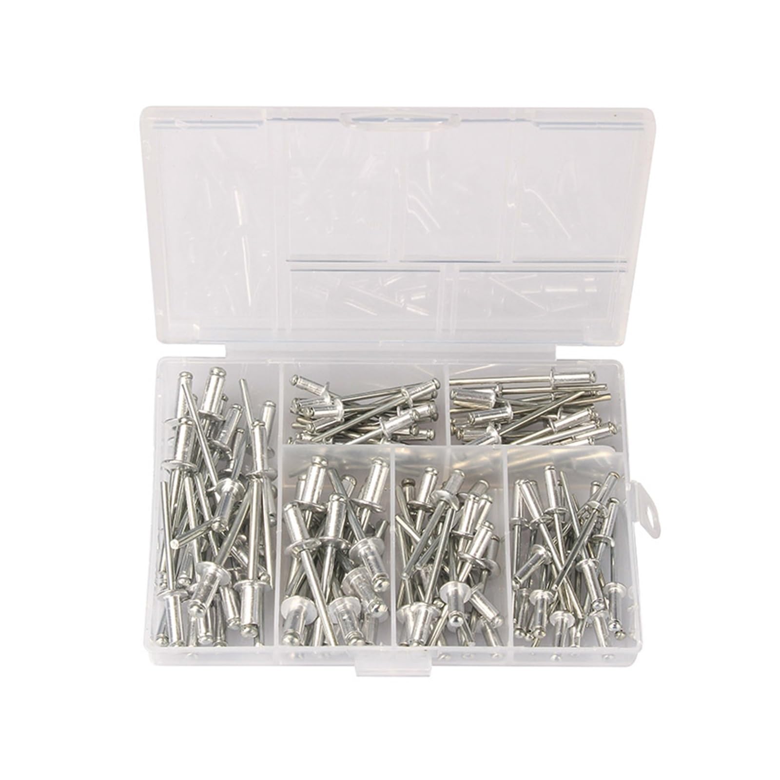 120 Stück Blindnieten Aluminium M3,2 M4 Kuppelkopf-Blindnieten, sortiertes Set, Nieten-Set, Nagelzug for Möbel, Sortiments-Set