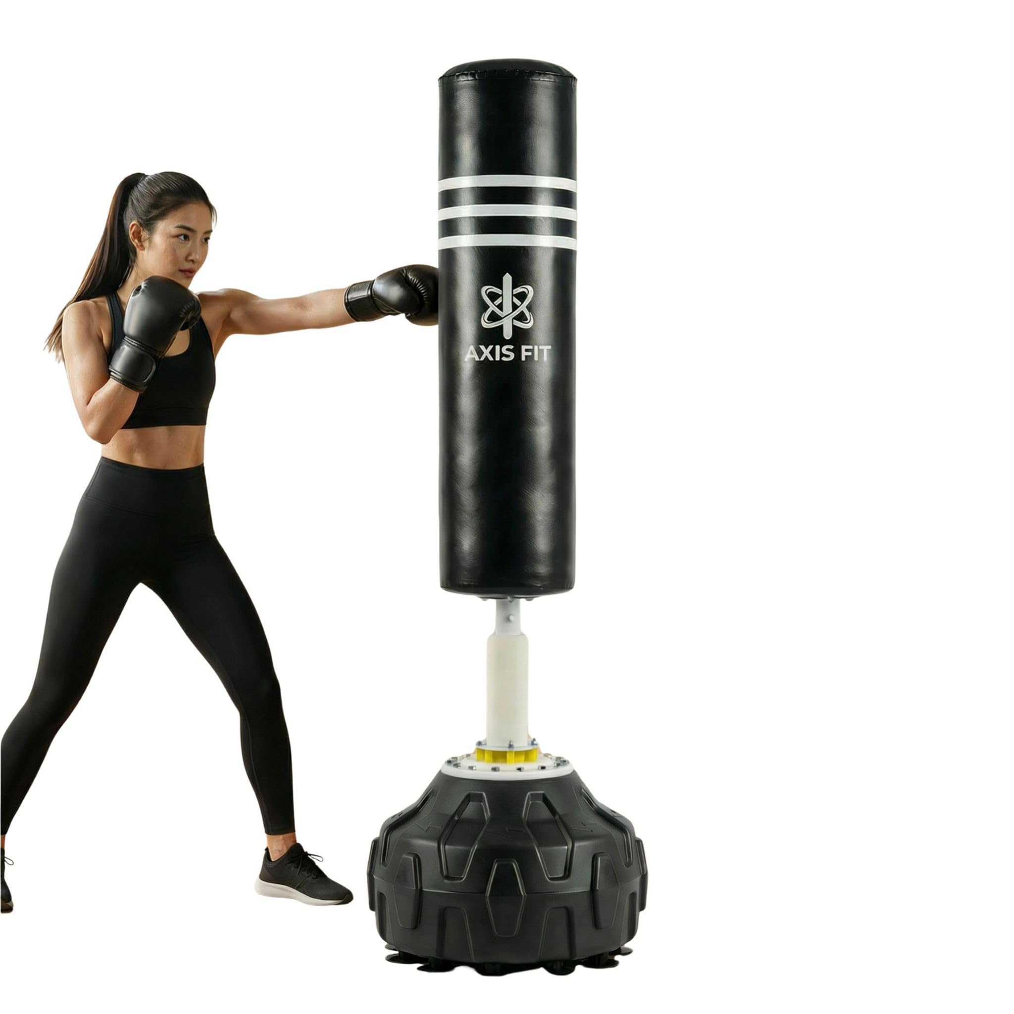 Amazon.co.jp: AXISFIT サンドバッグ 自立式【六角形ベースで安定性 高