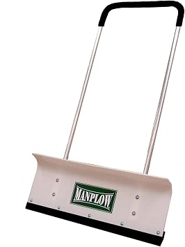 PRO32 2PK Pro Line Snow Pusher, Silver