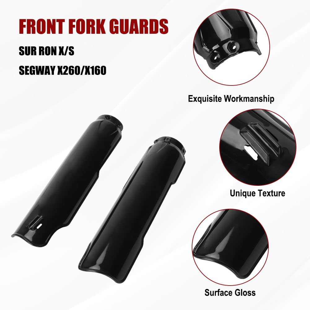 SRPHERE Motorcycle Front Fork Cover Shock Protector Dust Guard For Hero Xpulse 200