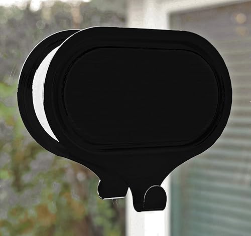 Miniatura 3 de Haute Decor Attract - Colgador magnético grande de doble pellizco para coronas Par fuerte de ganchos magnéticos para superficies de vidrio o metal