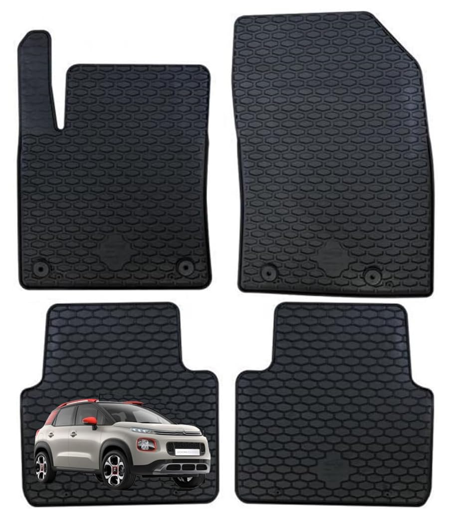 Serie di tappetini in gomma Citroën C3 Aircross (CC24