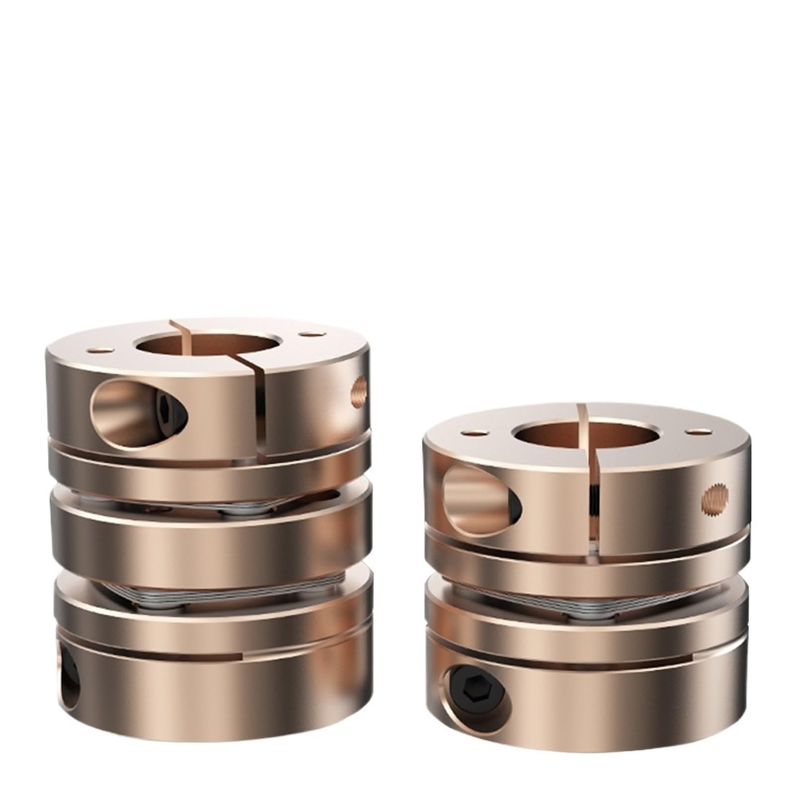 Coupleur d'arbre anti-vibration LD D32L28 corrigera les défauts d'axe d'impression 3D
