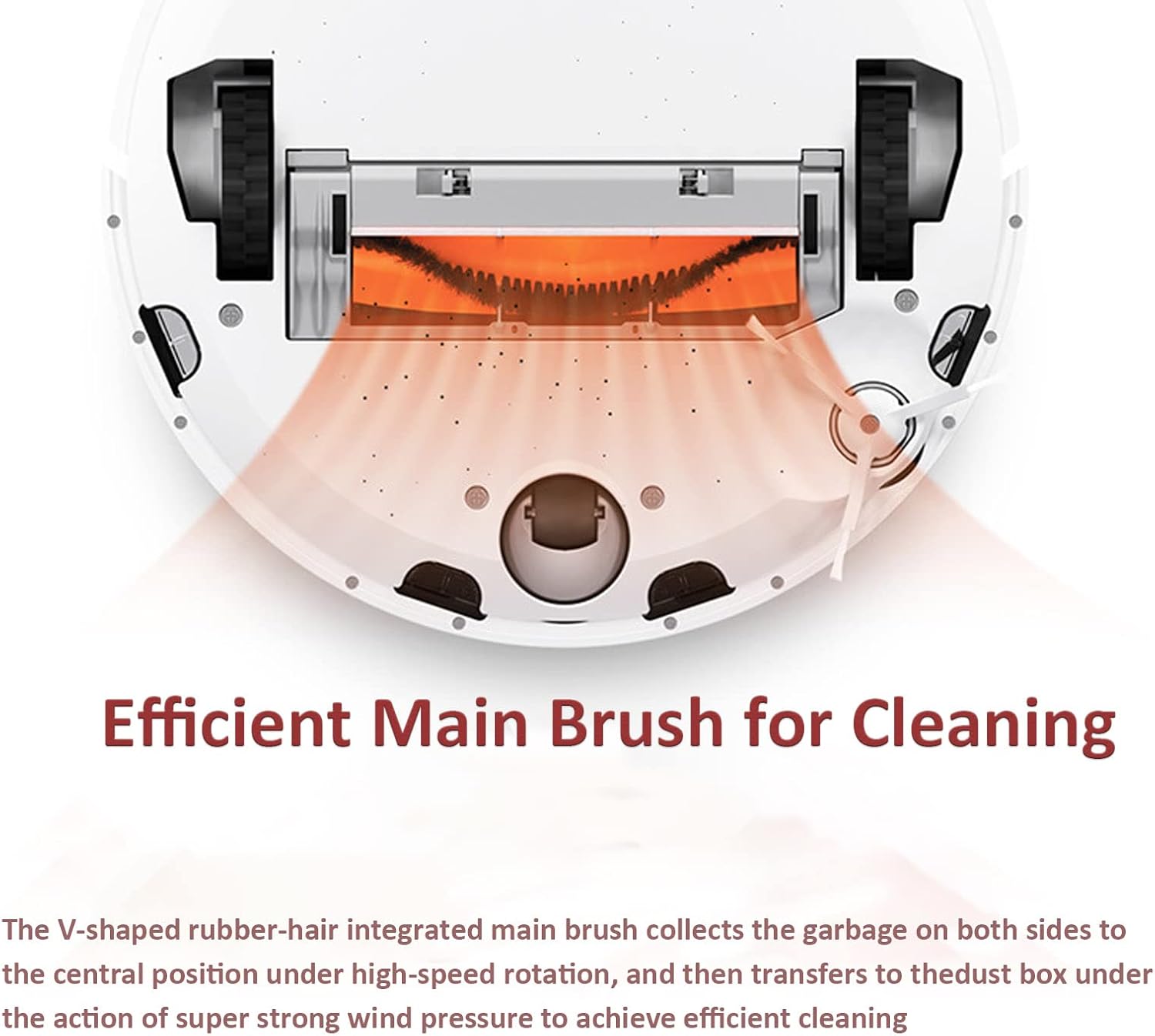 Replacement Main Side Brush HEPA Filter Mop Cloth Accessories Kit for Mijia 2C STYTJ03ZHM Vacuum Cleaner Replacement Parts