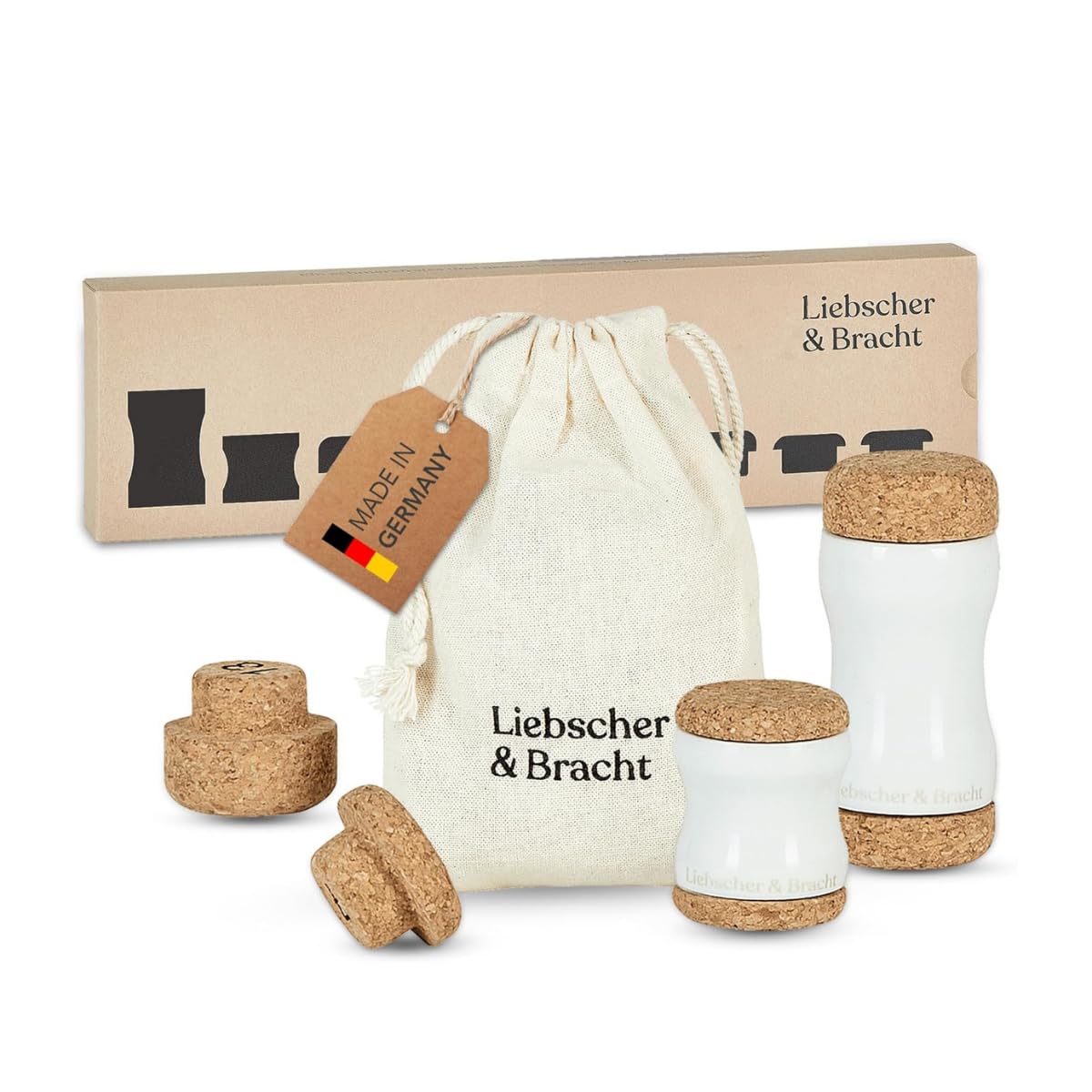 Liebscher & Bracht Original Kieferretter: Kiefer Dehner Trainer für Zähneknirschen, Kopf- & Kieferschmerzen, Kaumuskel und Jaw Line Anpassung, Made in Germany, Übungen in der App