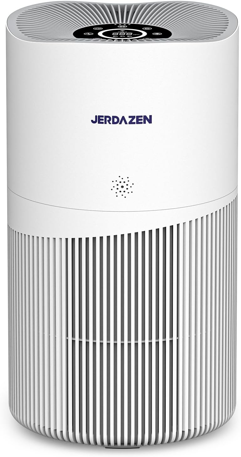 Air Purifiers for Home Large Room, Covers Up to 2216 ft², True HEPA 13 Filter Remove 99.97% is Suitable for Yoga Classroom, Living Room, Bedroom, Meeting room (White)