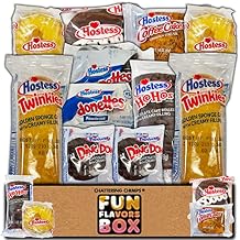 Fun Flavors Box Care Package 11 Count Variety American Treats, Donuts, Cookies, Sweets, Cupcakes Snacks Gift Box College Students, Military, Work or Home