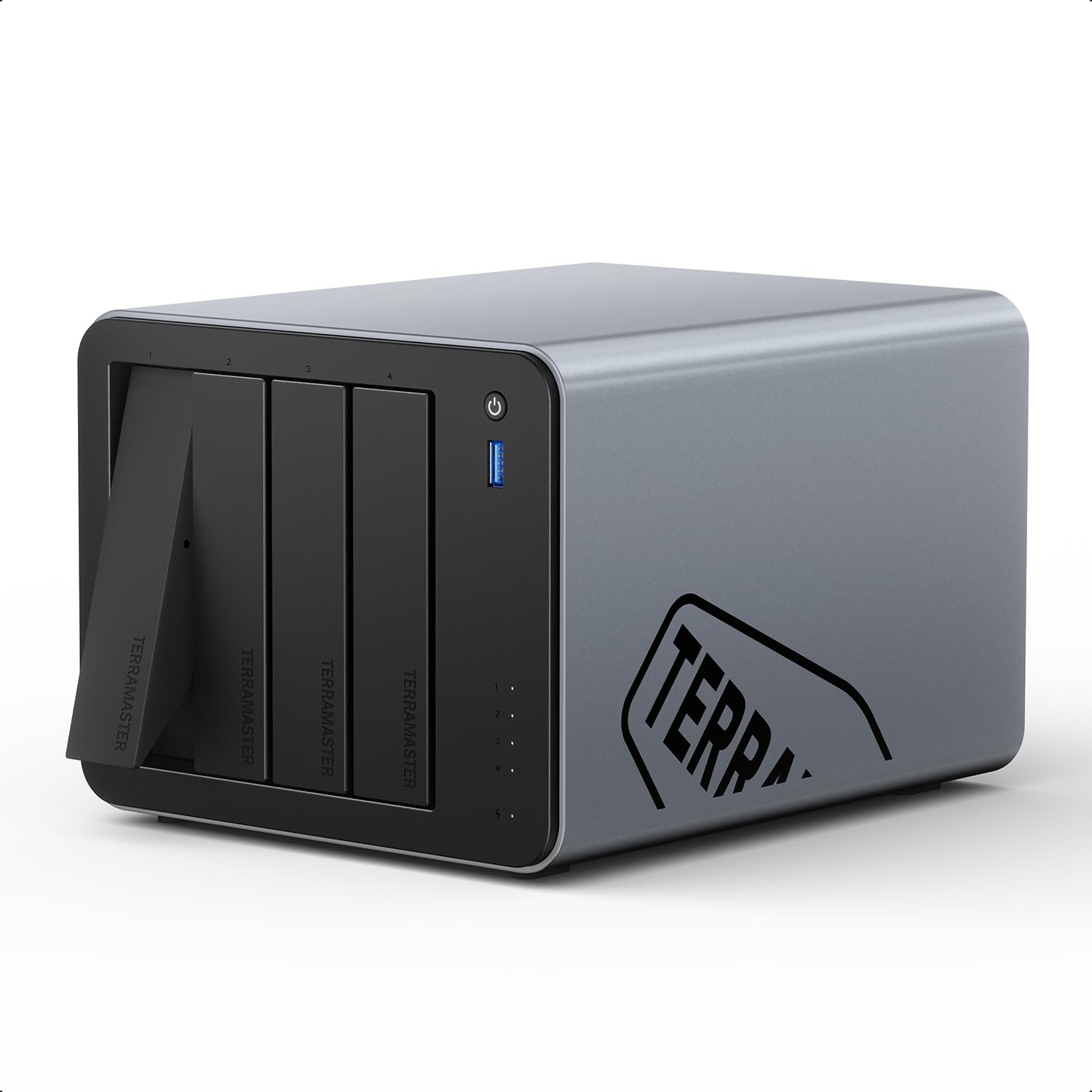 TERRAMASTER F4-425 Pro (N350) Serveur multimédia NAS 4 baies (sans disque)