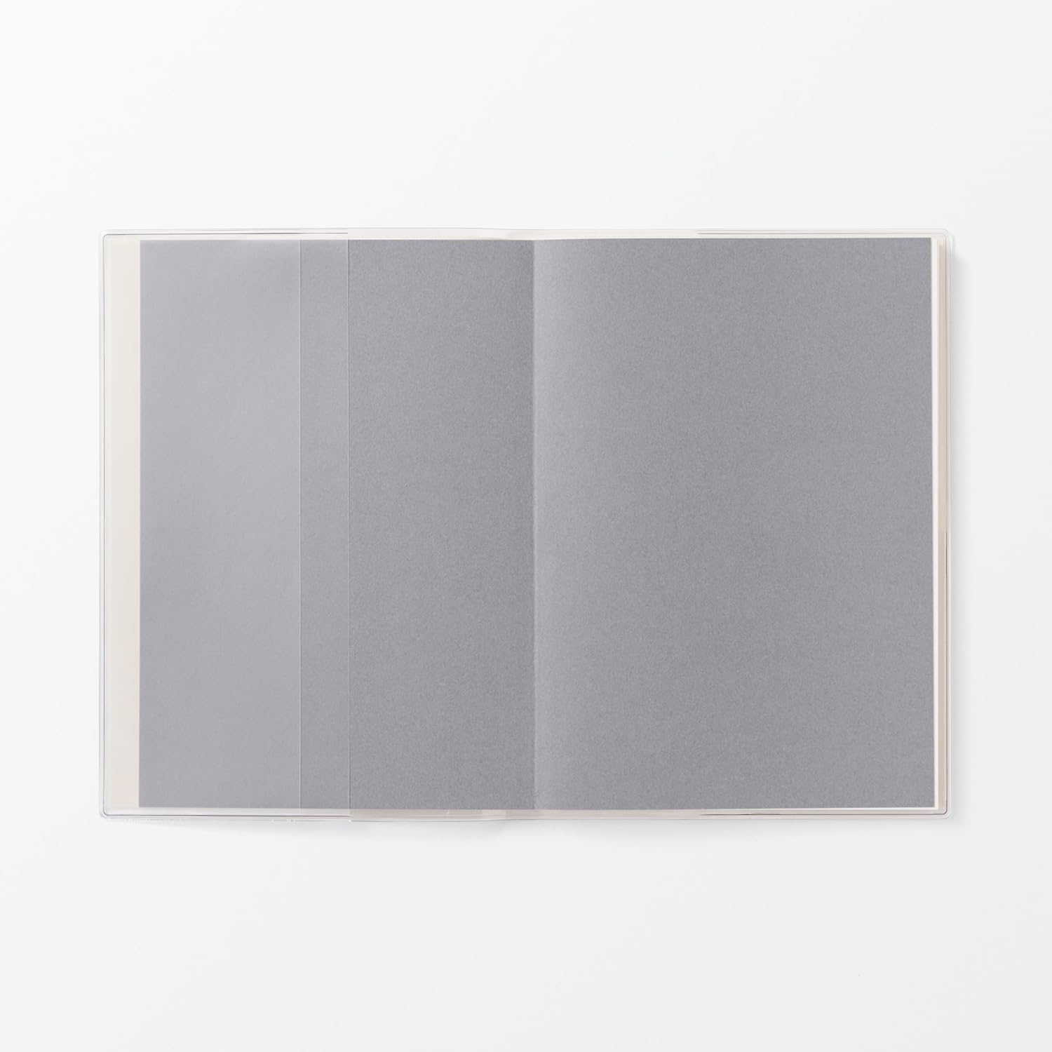 MUJI 848545 2026 B6 Vertical Schedule Book, Starts December 2025, B6, White, Monthly Weekly