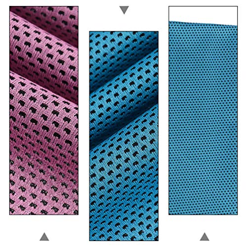 BESPORTBLE, 3 peças de toalhas refrescantes macias e respiráveis, toalha de microfibra de secagem rá