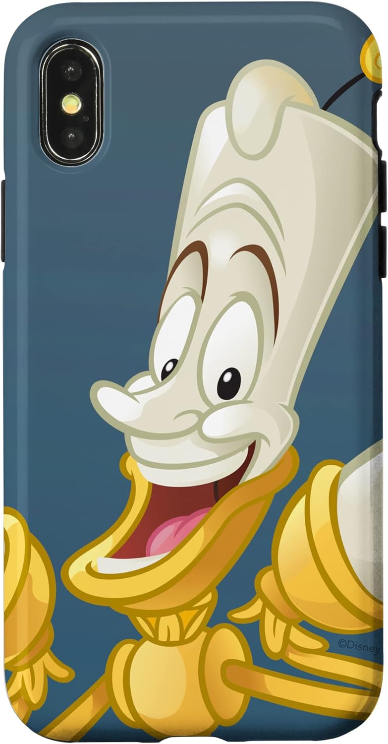 iPhone SE (2020) / 7 / 8 Disney The Beauty & The Beast Lumière Slate Blue Case