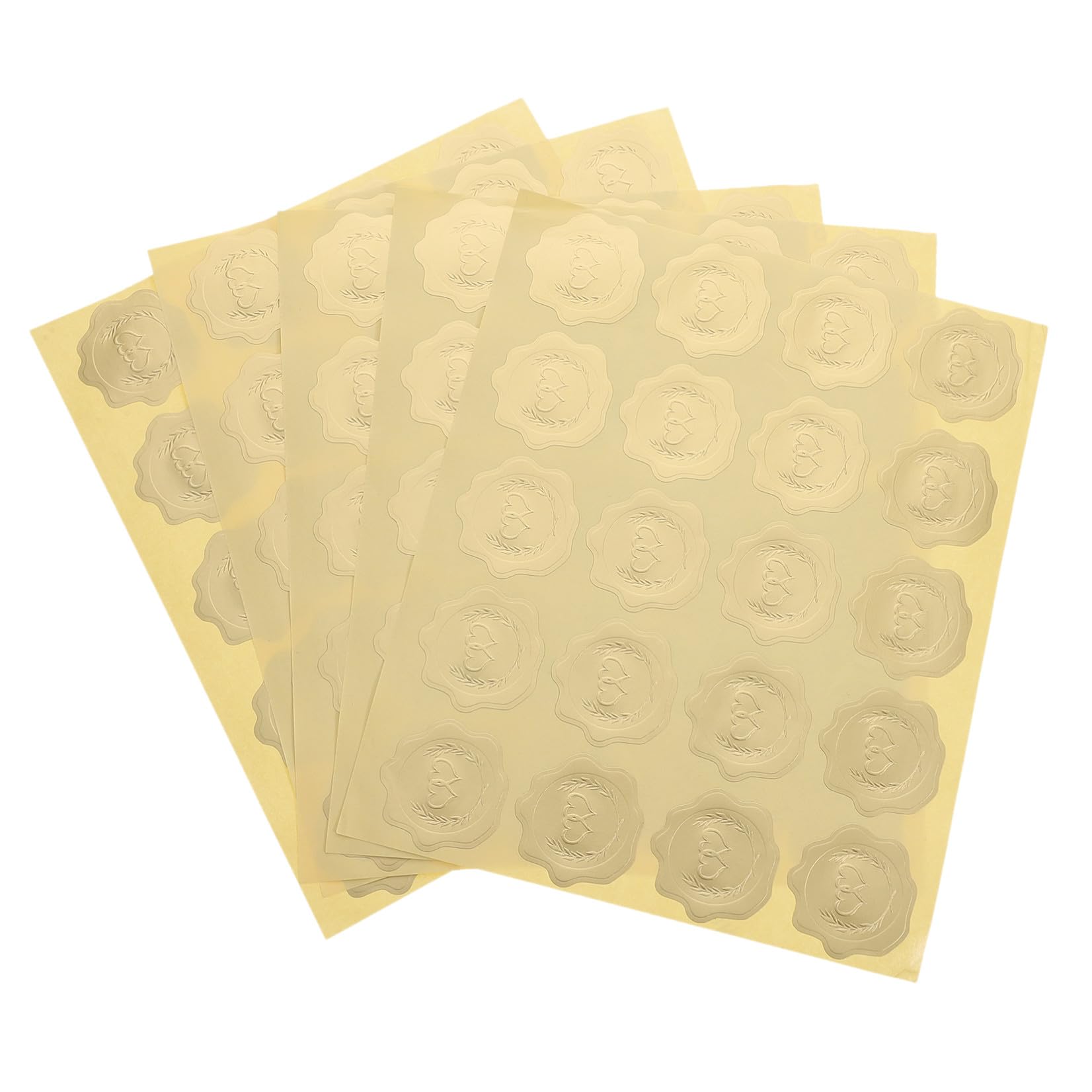 Lurrose 25fogli Adesivi Autoadesivi Per Buste Etichette Decorative Per Matrimoni e Biglietti Ringraziamento