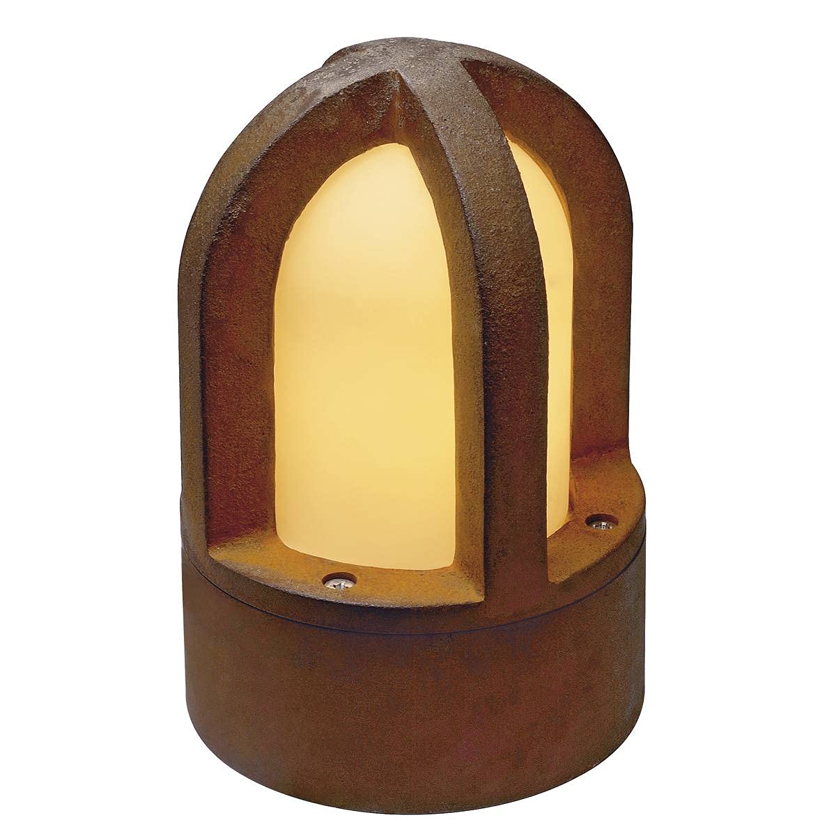 SLV Outdoor lamp RUSTY ® CONE 70 IP54 Rust
