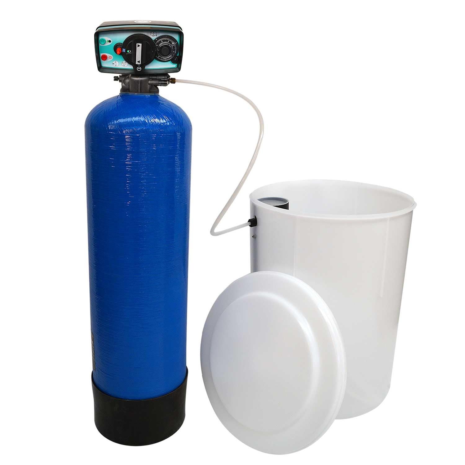Descalcificador Bi-bloques 50l Toodo Fleck 5600 Mecánico Descalcificador De Agua Domestico