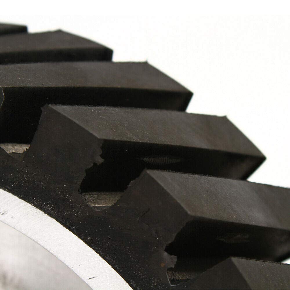 OUKANING Aluminiowy rdzeń gumowy koło kontaktowe szlifierka taśmowa 200 x 50 x 25 mm powierzchnia zębów