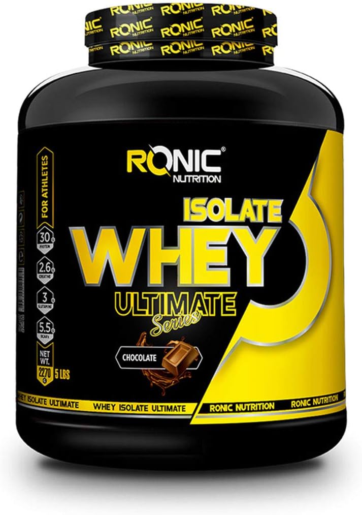 CULINARY CRAFTS Ronic Nutrition Isole Whey Protein Ultimate 2270 G Chocolate Flavored