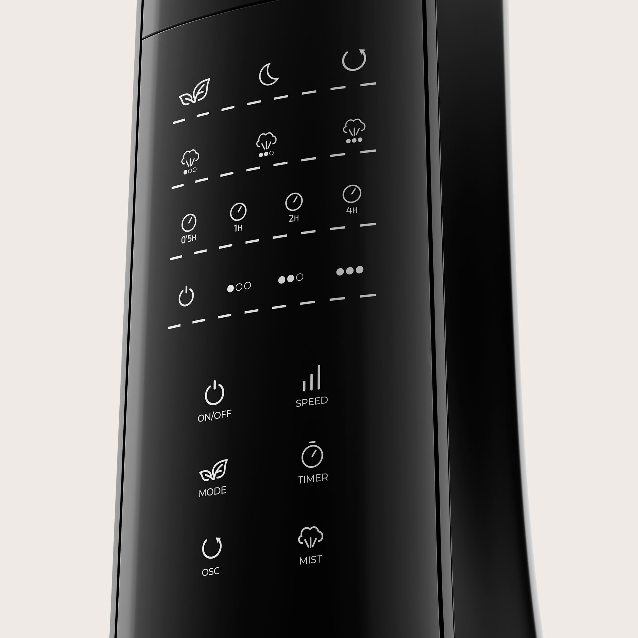 EVVO VN700 Ventilador Nebulizador de Agua y Pie Potente - Ventilador con Agua y Bruma Fina, 3 Modos Inteligentes, Velocidad Ajustable, Oscilación Automática y Temporizador. Humidificador Silencioso