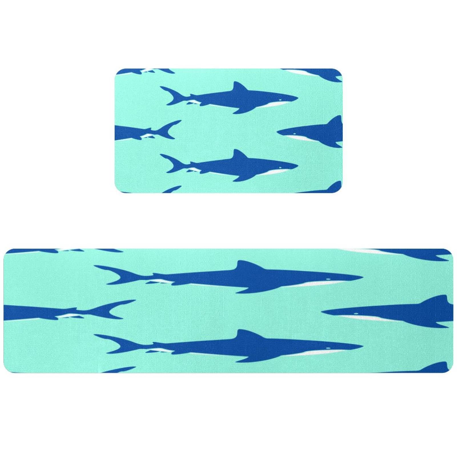 Tapis de cuisine requin contre les sols humides et glissants