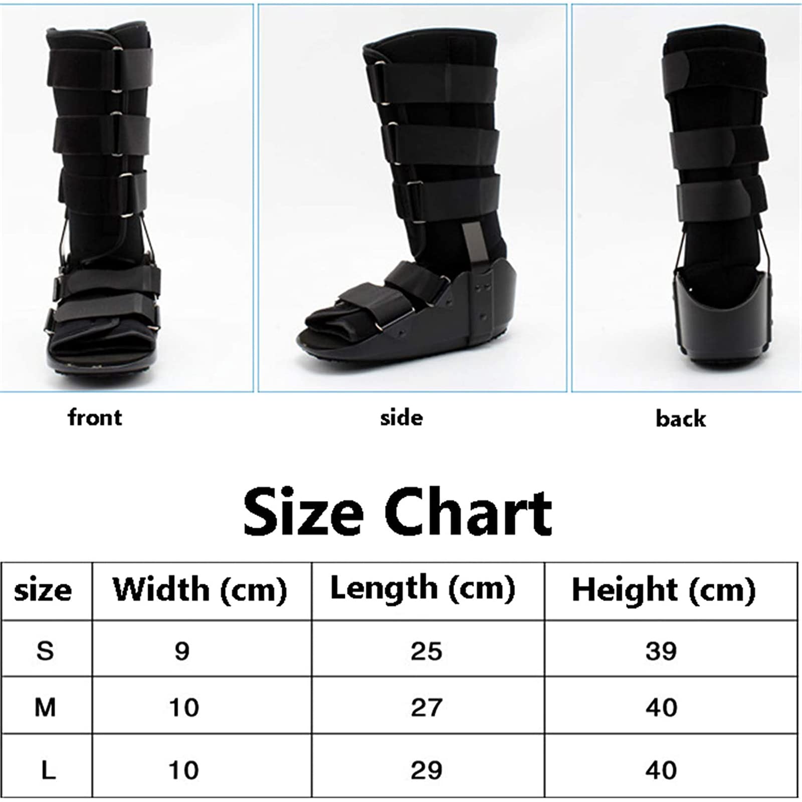 Tobillera para Tendón De Aquiles, Fascitis Plantar/Tendinitis De Aquiles, Férula De Reposo, Soporte Ajustable, Espolón Calcáneo, Dolor En El Arco del Pie.,S