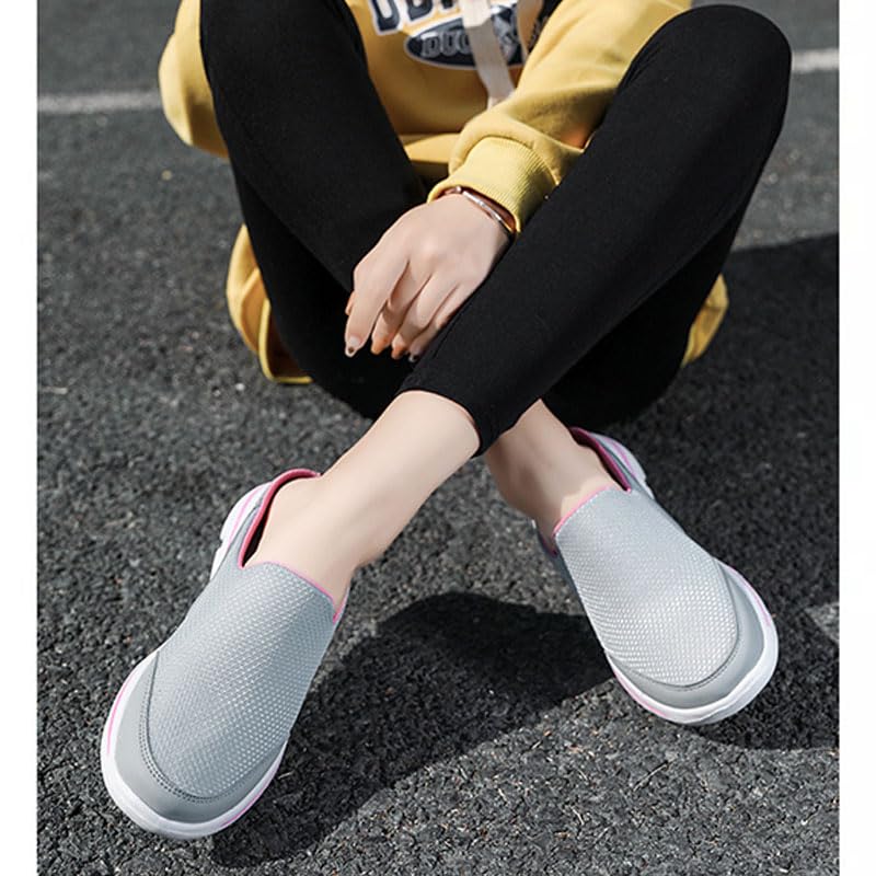 Slip On Mules & Clogs for Womens Mens Performance Light Open Back Shoes Comfort Walking Shoes Breathable Slippers Closed Toe Slides Lightweight Breathable Slippers4