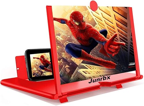 Amplificador de lupa de pantalla de 12 pulgadas, generación de lupa de pantalla Mmobile para teléfono celular, para ver películas, videos, etc. La