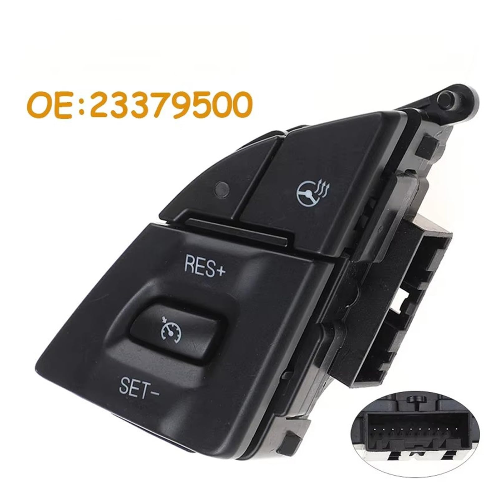 BotónControl Multifunción Volante Interruptor Botón Control Crucero Para Volante Coche 23379500 Para Chevrolet Para Camaro 2016-2024