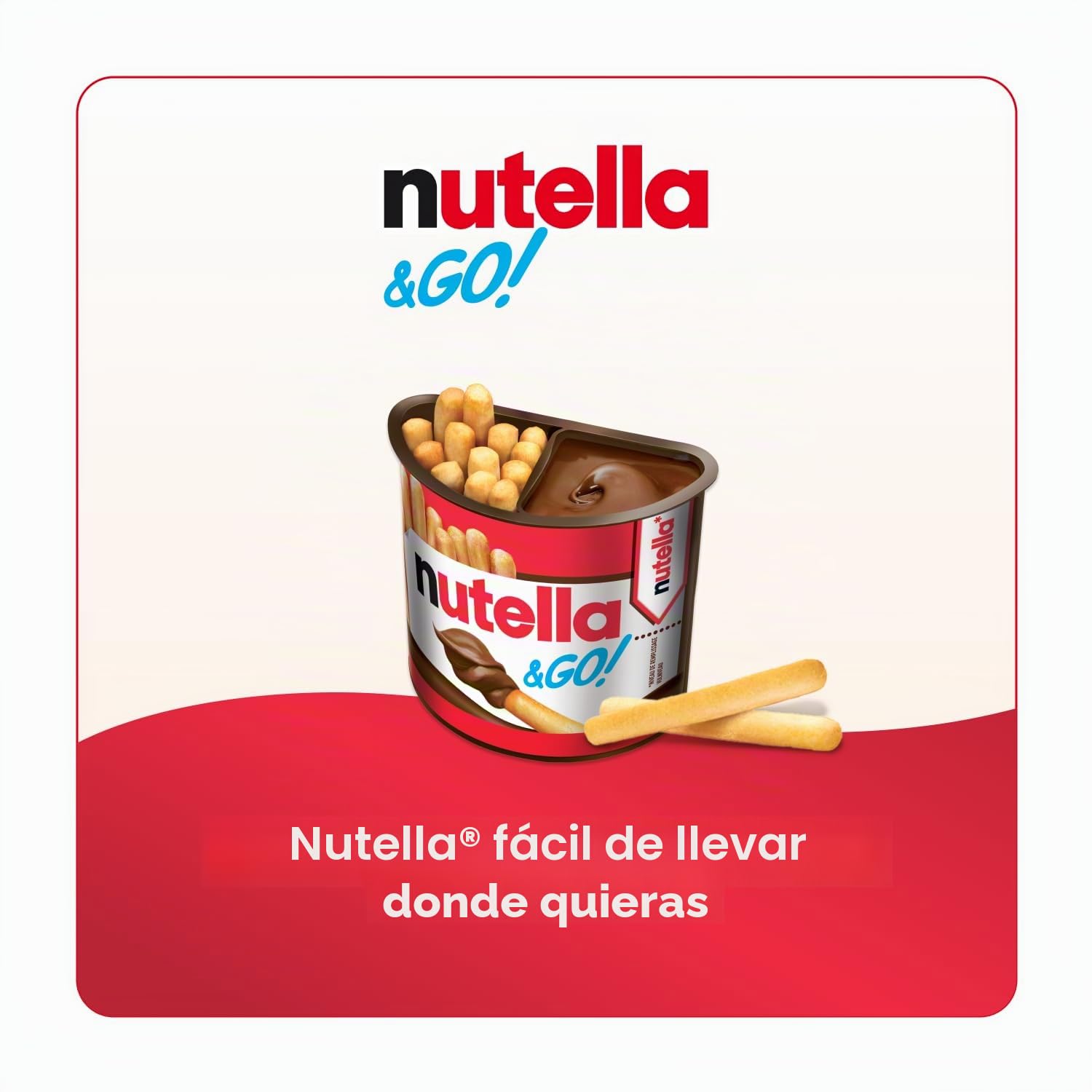 Nutella - Nut & Go - 12 piezas
