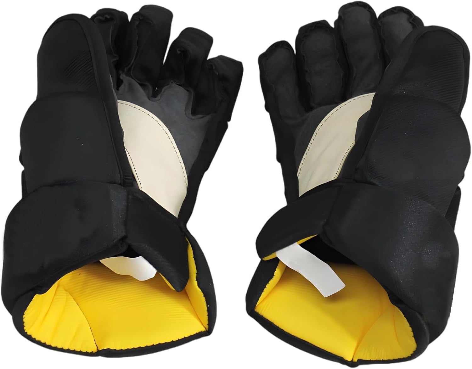 Kids Ice Hockey Gloves, 8 in Padded Protective Gloves for Indoor Play, Breathable and Flexible