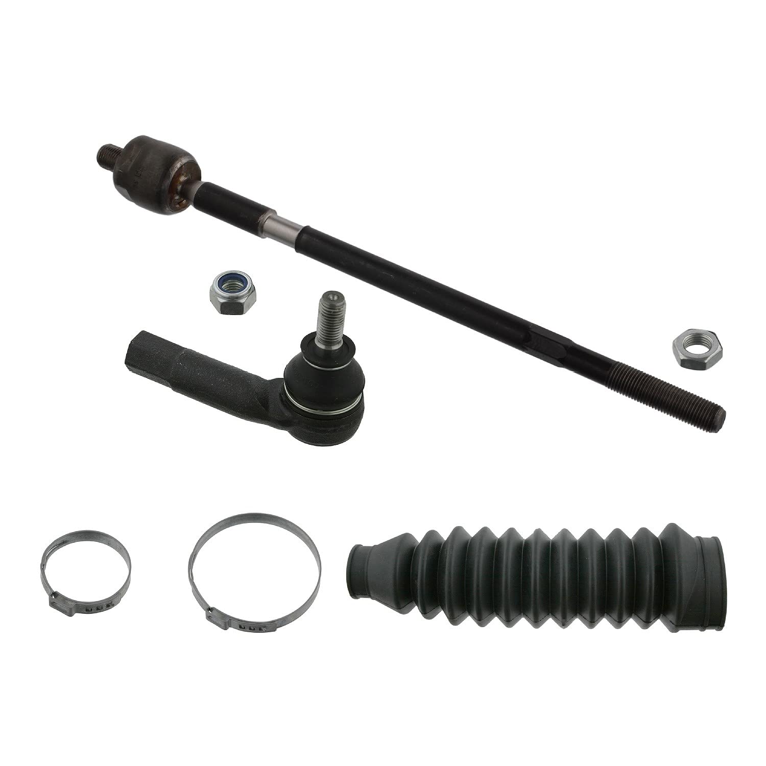 febi bilstein 44740 Spurstange mit Lenkmanschettensatz , 1 Stück