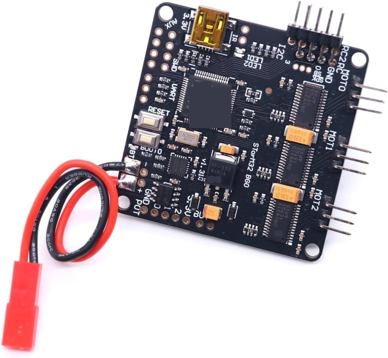 Storm32 BGC 32Bit 3-Axis Brushless Gimbal Controller V1.32 DRV8313 Motor Driver